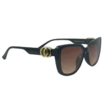 Elegant Black Cat-Eye Sunglasses