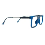 blue light blocking square frame glasse side right