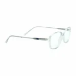 crystal clear oval eyeglasses top