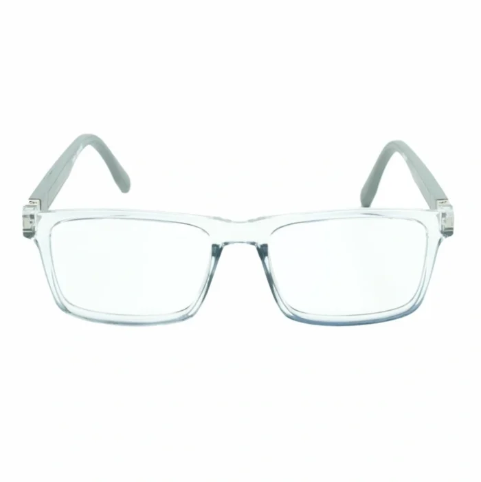 crystal slate rectangles eyeglasses front 1