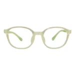 green flexible kids glasses