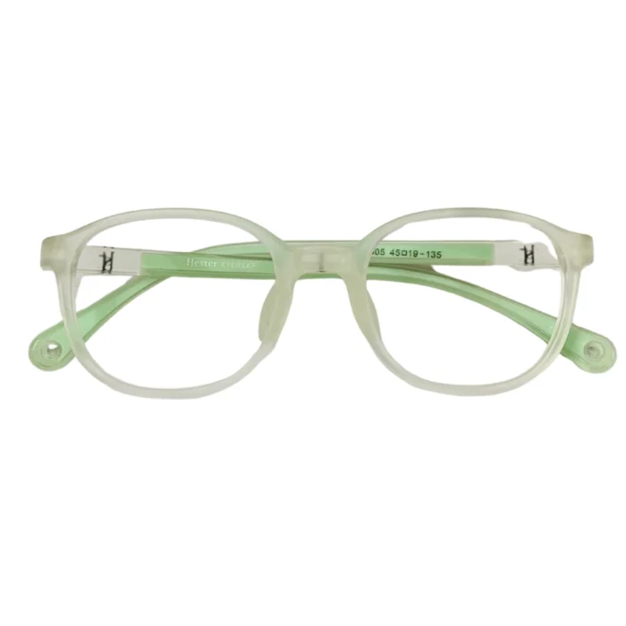 green flexible kids glasses font