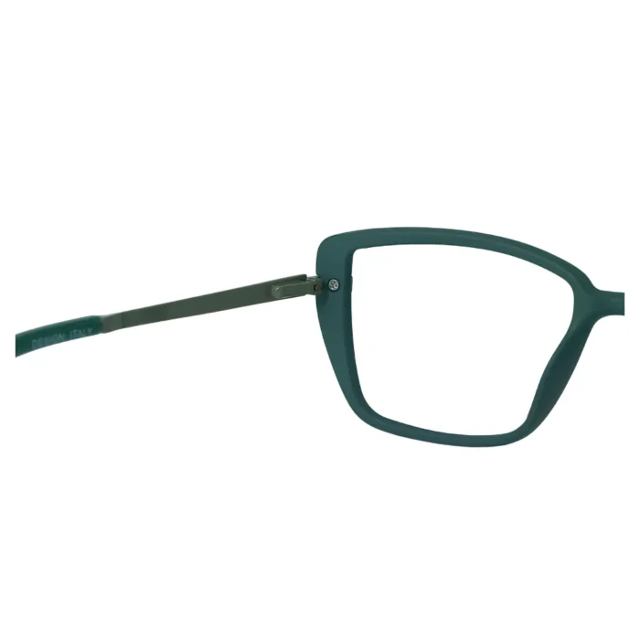 green square eyeglasses back
