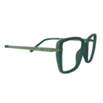 green square eyeglasses close