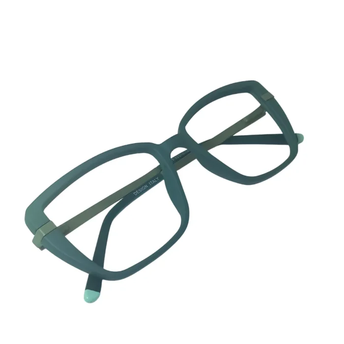 green square eyeglasses fold