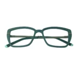 green square eyeglasses fold top