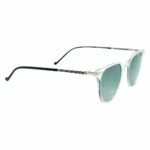 hexagonal sunglasses green grey box details