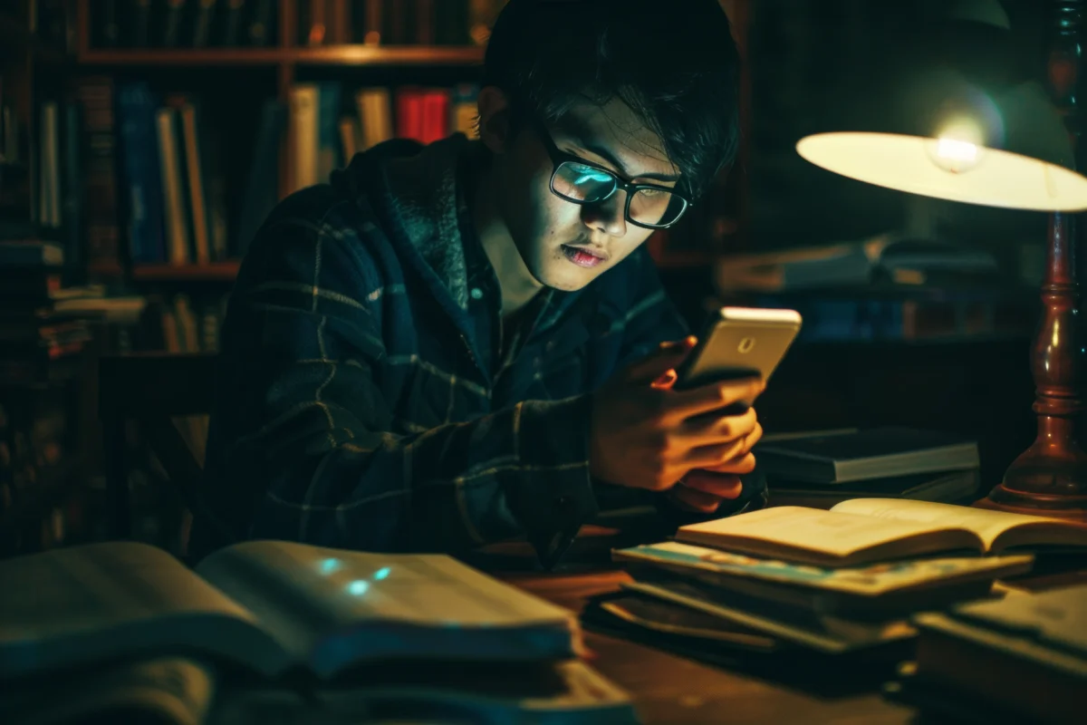 Blue Block Eyeglasses 2025 – Lenstick 3 indian student blue block spectacles night study 1