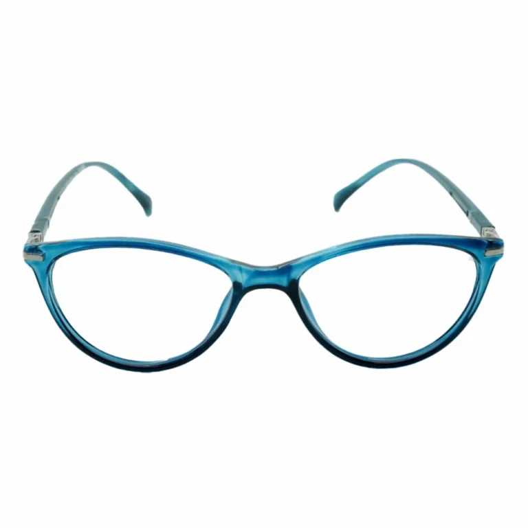 Blue Cat-Eye Kids Eyeglasses