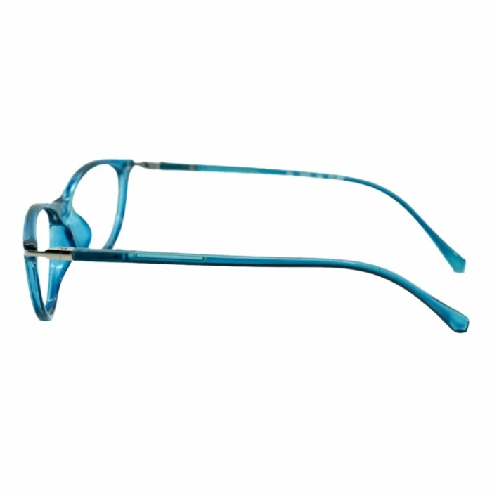 kids blue cat eye side view