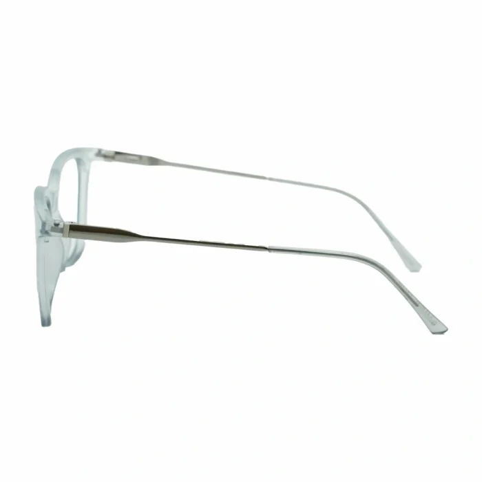 matte square glasses side left