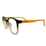 modern black amber spectacles
