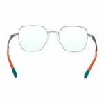 multicolor temple metal frame glasses back