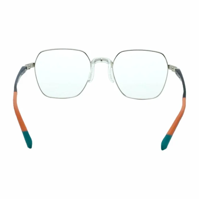multicolor temple metal frame glasses back