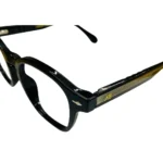premium black acetate glasses right edge