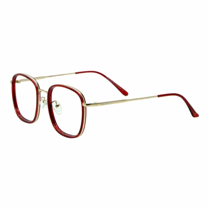 red square eyewear back arms detail