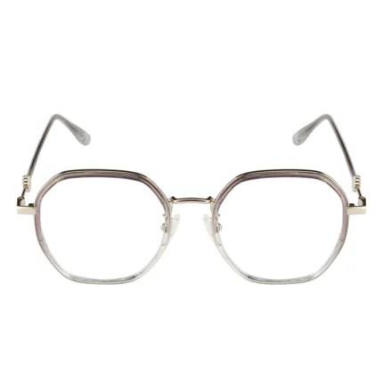 stylish hexagonal glasses frame