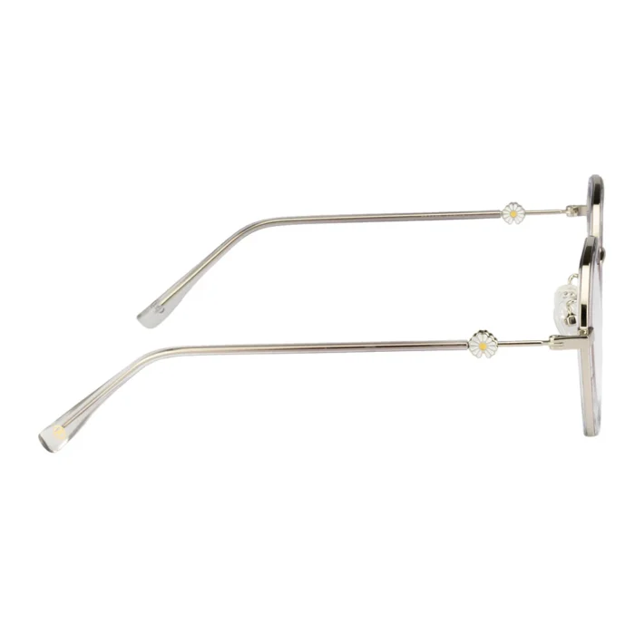 stylish hexagonal glasses frame temple