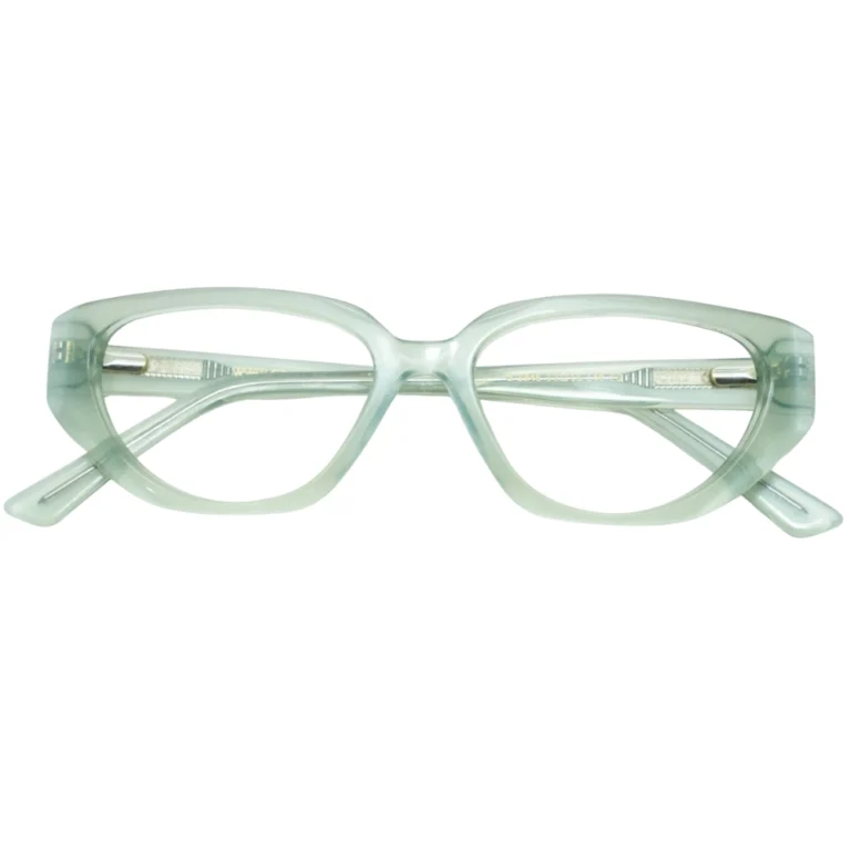 Top 10 Stylish Eyeglasses Under ₹1499 – Lenstick 6 Translucent Mint Green Acetate Cat-Eye Eyeglasses
