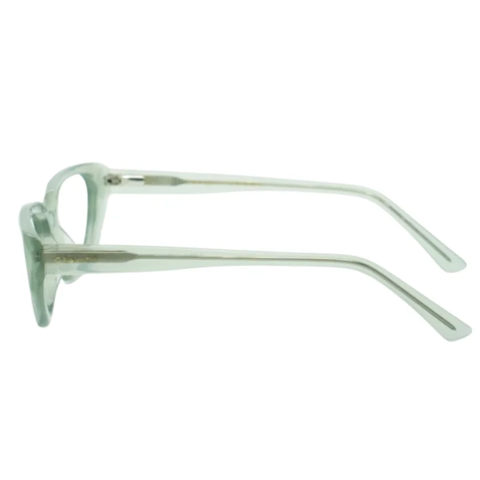 translucent mint cat eye side right