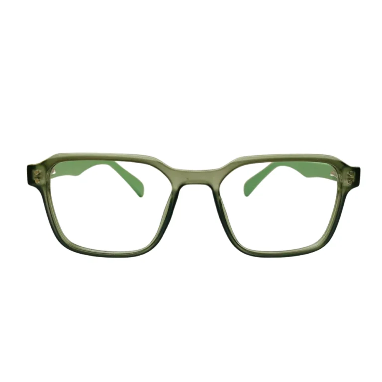 Top 10 Stylish Eyeglasses Under ₹1499 – Lenstick 10 Stylish Transparent Green Square Eyeglass Frame