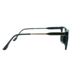 black square eyeglass frame side right curv
