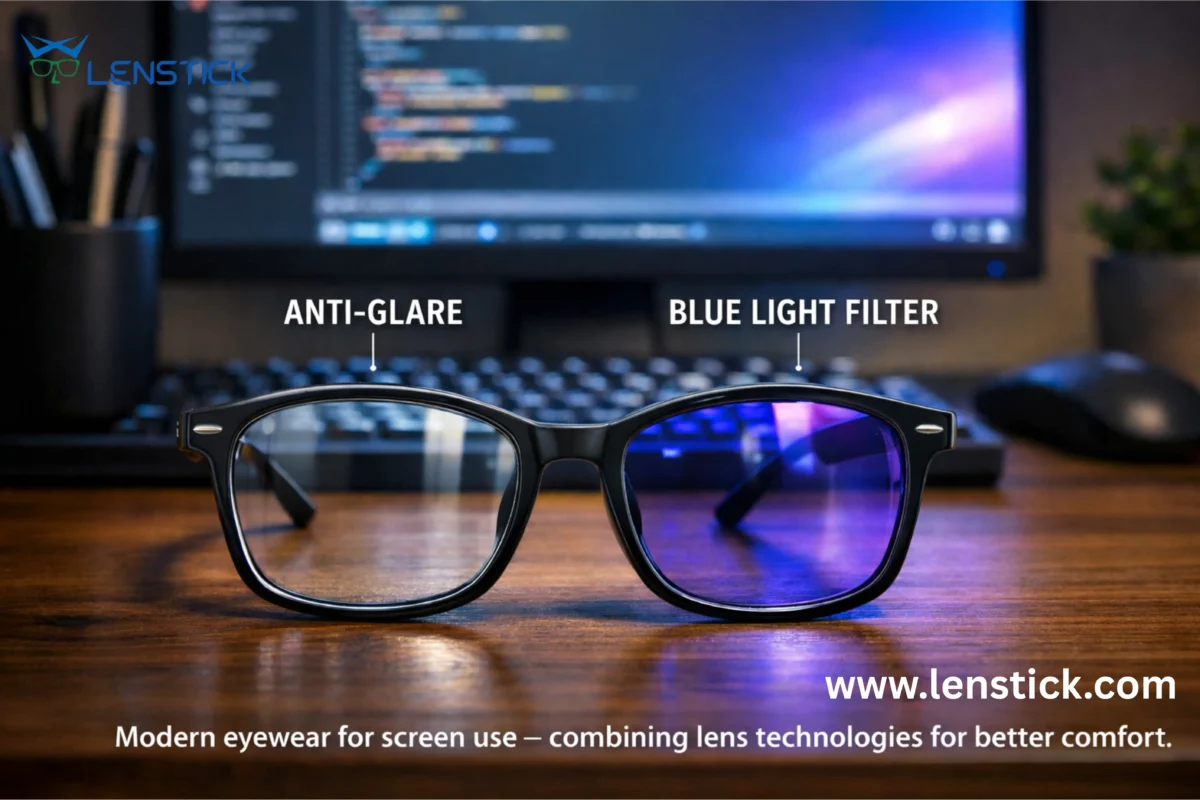 Anti-Glare vs Blue-Cut Lenses