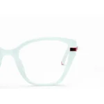 aqua marine cat eye eyeglasses