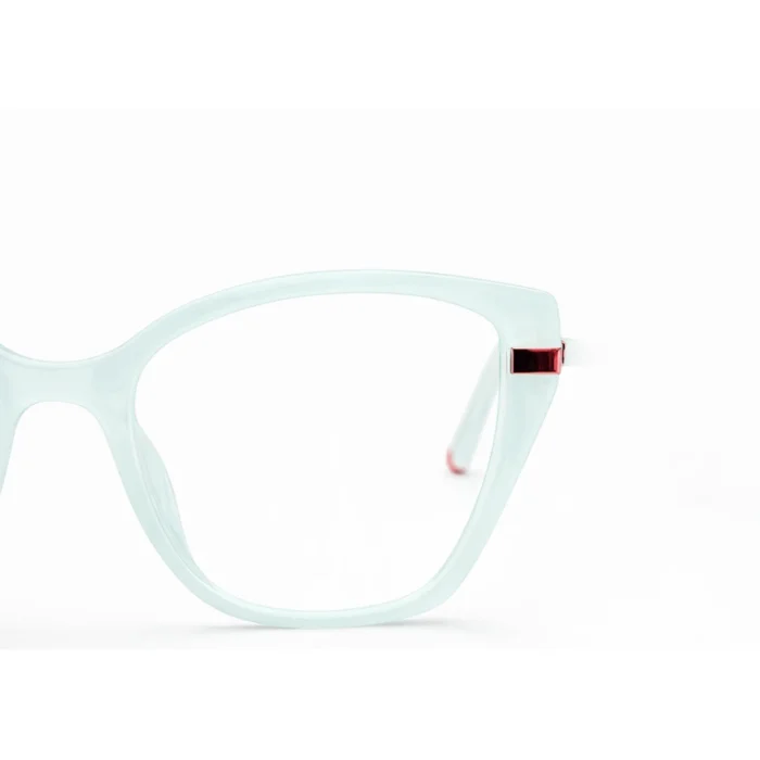 aqua marine cat eye eyeglasses