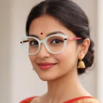 stylish aqua marine eyeglasses women