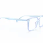 transparent specs frame square clear eyeglass frames side angle lenstick
