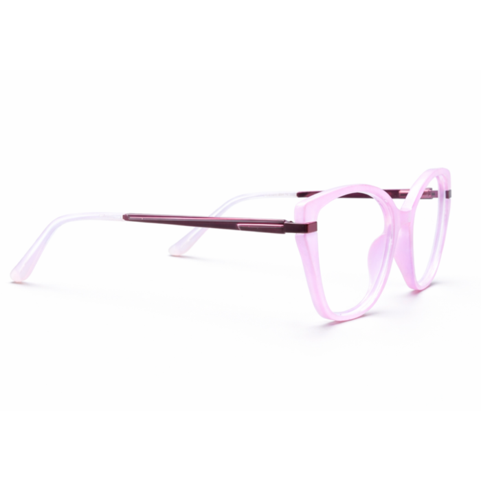premium cat eye eyeglasses women pink frame