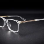 square transparent spectacles premium clear frame glasses